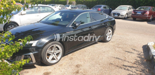 Audi A5 2021 Black Automatic Used for Sale in Alexandria - 4