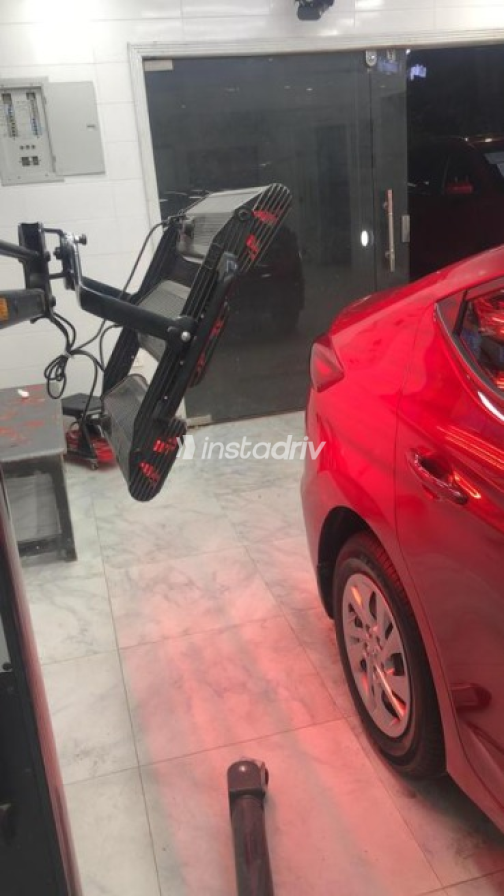 Hyundai Elantra 2019 Dark Red Automatic Used for Sale in Mokattam - 6
