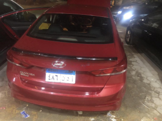 Hyundai Elantra 2019 Dark Red Automatic Used for Sale in Mokattam