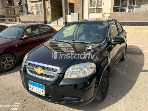 Chevrolet Aveo 2012 Black Automatic Used for Sale in Cairo - 2