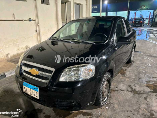 Chevrolet Aveo 2012 Black Automatic Used for Sale in Cairo - 3