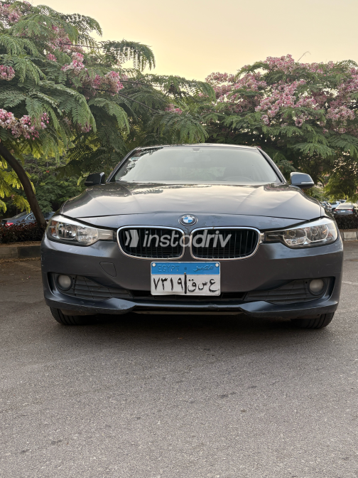 BMW 316 2015 Dark Gray Automatic Used for Sale in Cairo - 9