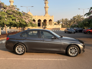 BMW 316 2015 Dark Gray Automatic Used for Sale in Cairo