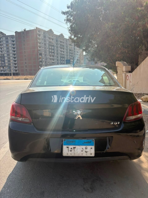 Peugeot 301 2018 Black Automatic Used for Sale in Maadi - 1