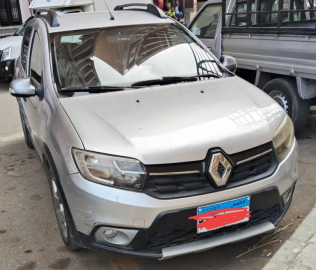Renault Sandero Step Way 2019 White Automatic Used for Sale in Greater Cairo ( Cairo + Giza)