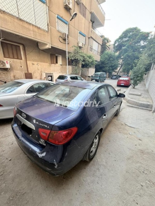 Hyundai Elantra HD 2008 Dark Blue Automatic Used for Sale in Dokki - 2