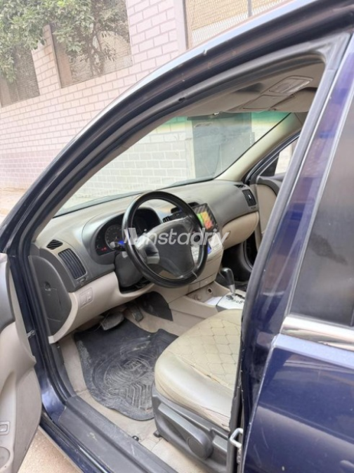 Hyundai Elantra HD 2008 Dark Blue Automatic Used for Sale in Dokki - 3
