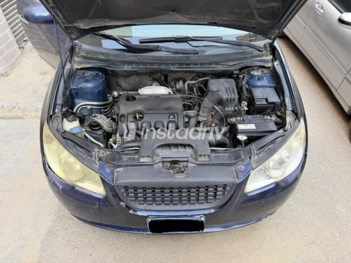 Hyundai Elantra HD 2008 Dark Blue Automatic Used for Sale in Dokki - 4