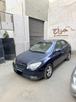 Hyundai Elantra HD 2008 Dark Blue Automatic Used for Sale in Dokki