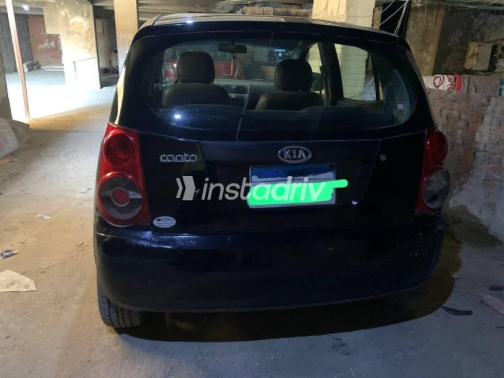 Kia Picanto 2010 Black Automatic Used for Sale in Maadi - 1