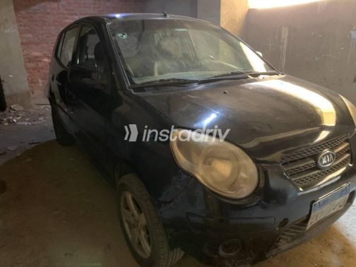 Kia Picanto 2010 Black Automatic Used for Sale in Maadi - 4