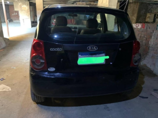 Kia Picanto 2010 Black Automatic Used for Sale in Maadi