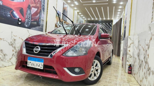 Nissan Sunny 2020 Red Automatic Used for Sale in Alexandria - 1
