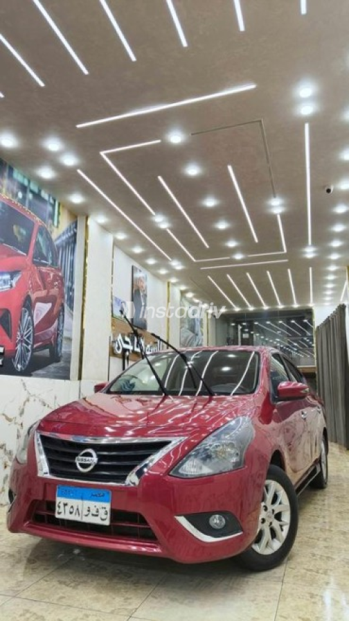 Nissan Sunny 2020 Red Automatic Used for Sale in Alexandria - 2