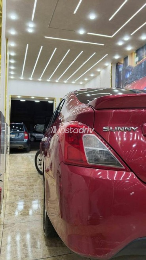 Nissan Sunny 2020 Red Automatic Used for Sale in Alexandria - 6