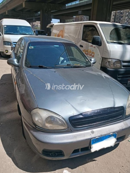 Chevrolet Lanos 2012 Gray Automatic Used for Sale in El Haram - 1