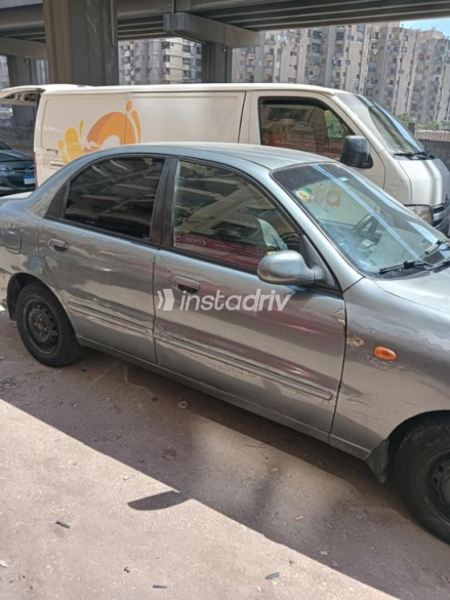 Chevrolet Lanos 2012 Gray Automatic Used for Sale in El Haram - 4