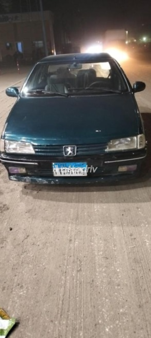 بيجو 405 1998 أخضر غامق أوتوماتيك مستعملة للبيع في القاهرة - 5