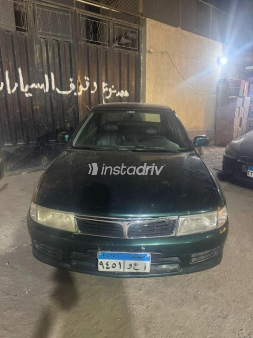 Mitsubishi Lancer Crystala 1997 Olive Green Automatic Used for Sale in Cairo - 1