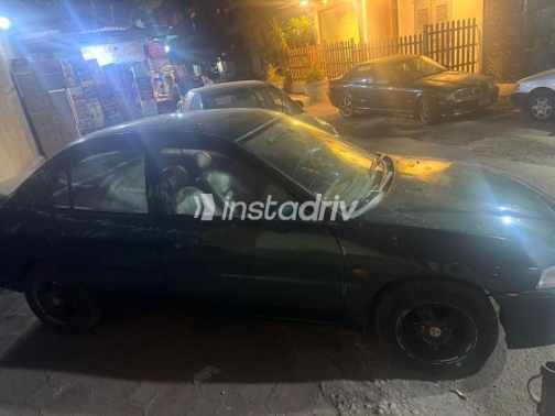 Mitsubishi Lancer Crystala 1997 Olive Green Automatic Used for Sale in Cairo - 4