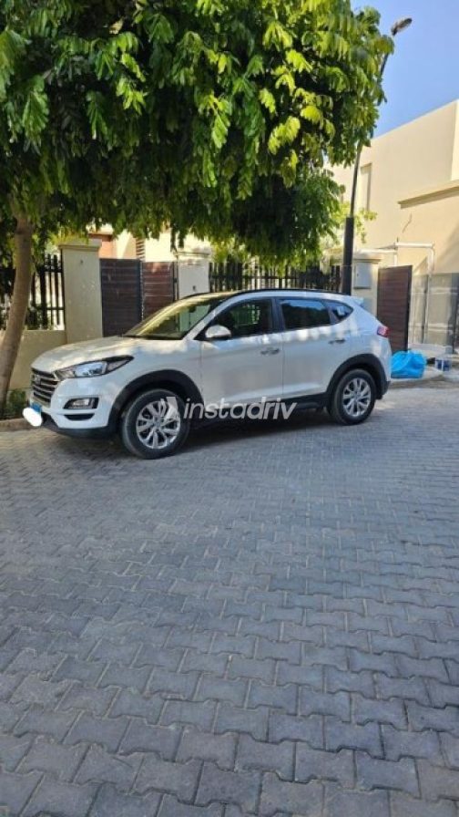 Hyundai Tucson 2021 White Automatic Used for Sale in Maadi - 1