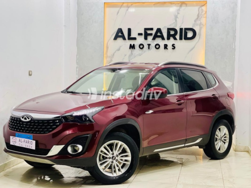 شيرى تيجو 7 2023 أحمر غامق أوتوماتيك مستعملة للبيع في الإسكندرية - 2