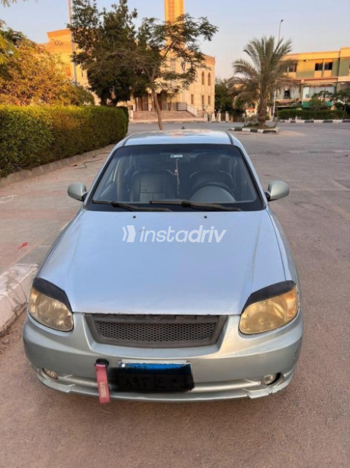 Hyundai Verna 2006 Cyan Automatic Used for Sale in Obour City - 1