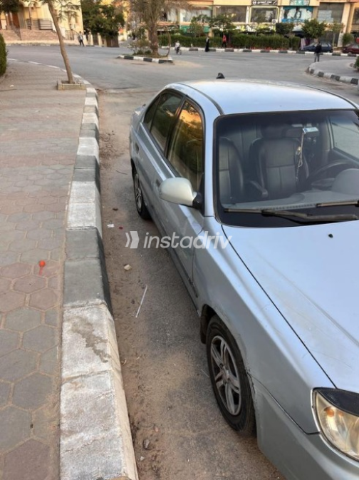 Hyundai Verna 2006 Cyan Automatic Used for Sale in Obour City - 3