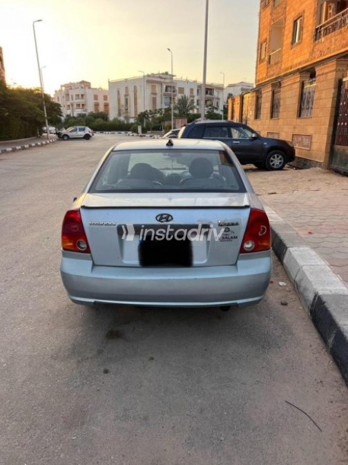 Hyundai Verna 2006 Cyan Automatic Used for Sale in Obour City - 4