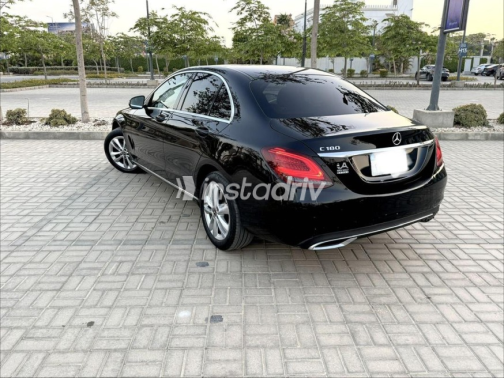 Mercedes C 180 2019 Black Automatic Used for Sale in Sheikh Zayed City - 4