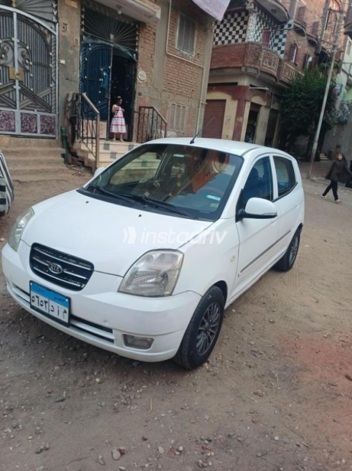 Kia Picanto 2007 White Automatic Used for Sale in Menouf - 2