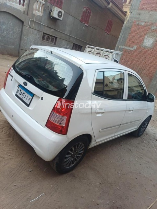 Kia Picanto 2007 White Automatic Used for Sale in Menouf - 3