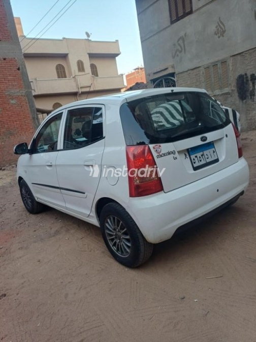 Kia Picanto 2007 White Automatic Used for Sale in Menouf - 4