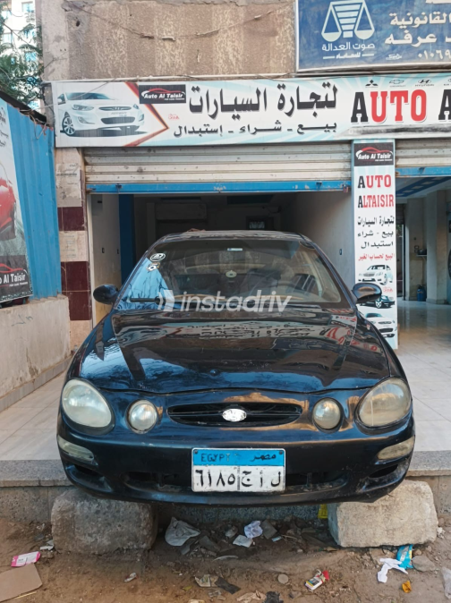 Kia Shuma 2000 Black Automatic Used for Sale in Giza - 3