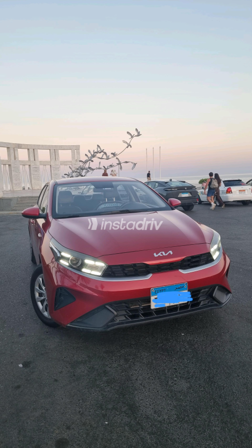 Kia Grand Cerato 2022 Red Automatic Used for Sale in South Sinai - 1