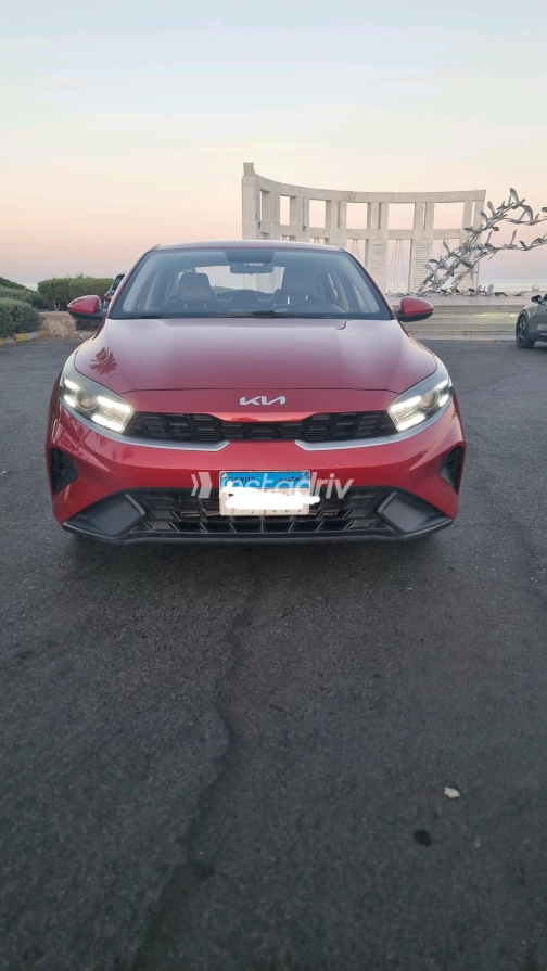 Kia Grand Cerato 2022 Red Automatic Used for Sale in South Sinai - 3
