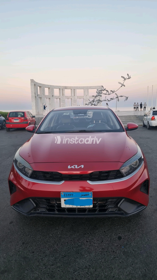 Kia Grand Cerato 2022 Red Automatic Used for Sale in South Sinai - 4