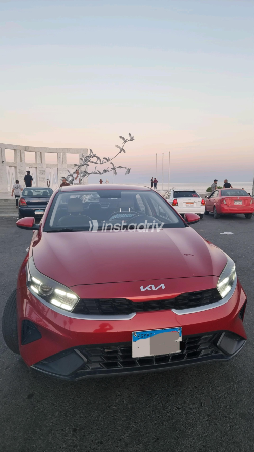 Kia Grand Cerato 2022 Red Automatic Used for Sale in South Sinai - 6