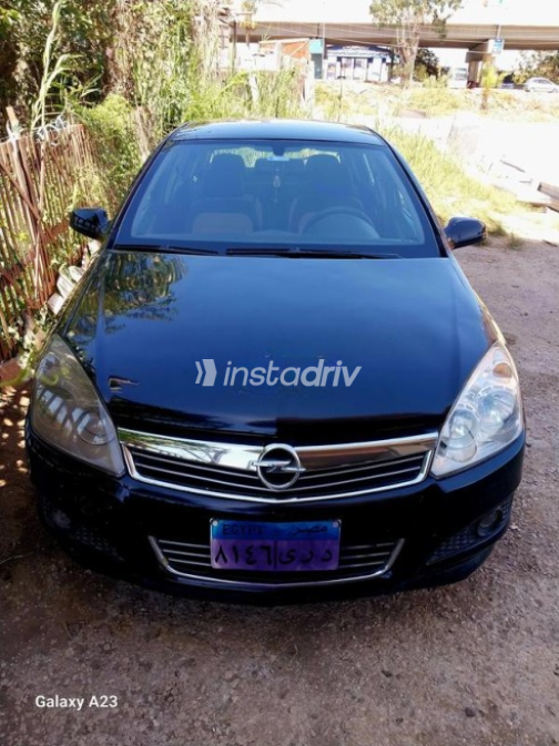 Opel Astra 2008 Black Automatic Used for Sale in Mansoura - 4