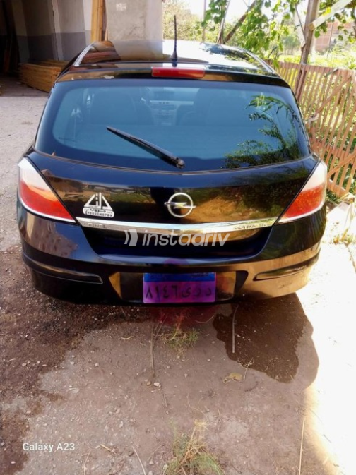 Opel Astra 2008 Black Automatic Used for Sale in Mansoura - 10