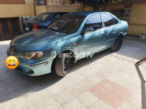 Nissan Sunny 2002 Olive Green Automatic Used for Sale in Ashmoun - 4