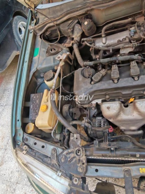 Nissan Sunny 2002 Olive Green Automatic Used for Sale in Ashmoun - 9
