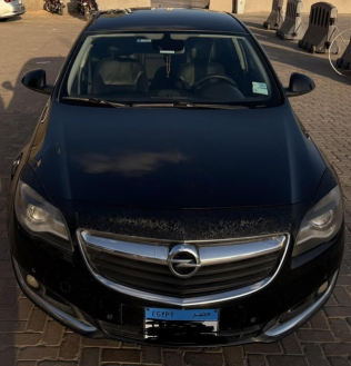Opel Insignia 2015 Black Automatic Used for Sale in Cairo