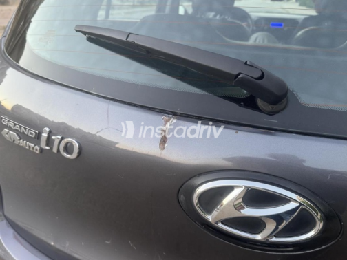 Hyundai Grand i10 2015 Dark Gray Automatic Used for Sale in Cairo - 6