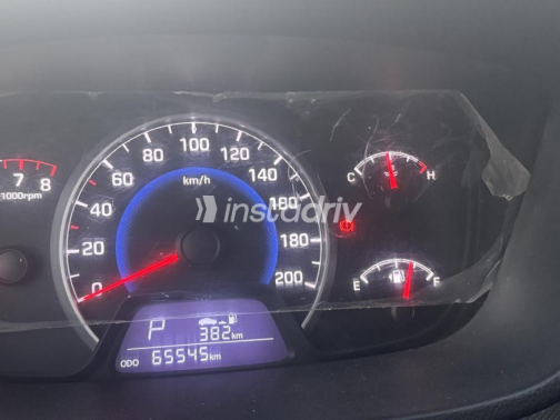 Hyundai Grand i10 2015 Dark Gray Automatic Used for Sale in Cairo - 10