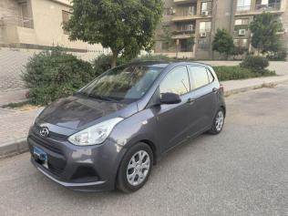 Hyundai Grand i10 2015 Dark Gray Automatic Used for Sale in Cairo