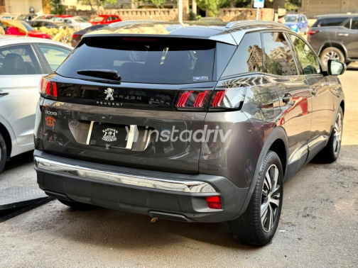 Peugeot 3008 2021 Gray Automatic Used for Sale in Nasr city - 3