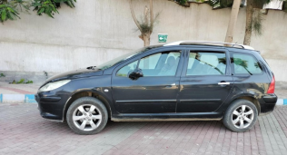 Peugeot 207 SW 2007 Black Automatic Used for Sale in El Mahalla