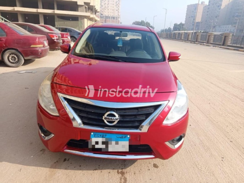 Nissan Sunny 2018 Red Automatic Used for Sale in Giza - 5
