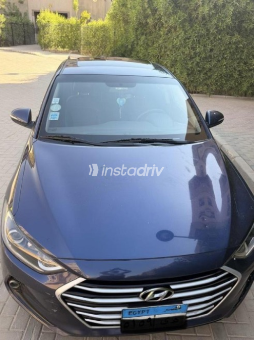 Hyundai Elantra AD 2019 Dark Blue Automatic Used for Sale in 6 October - 1
